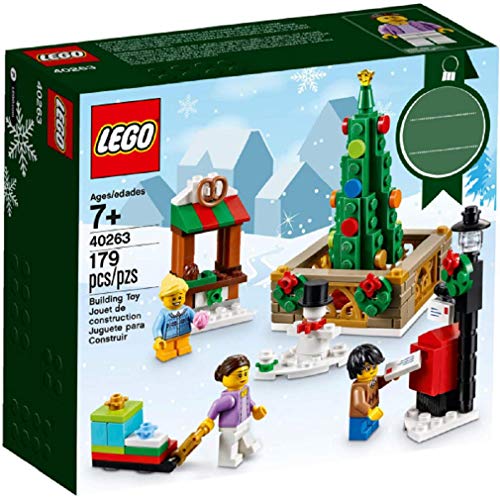 「非常に良い」LEGO 40263 Christmas Town Square クリスマスタウンスクエア(中古品)