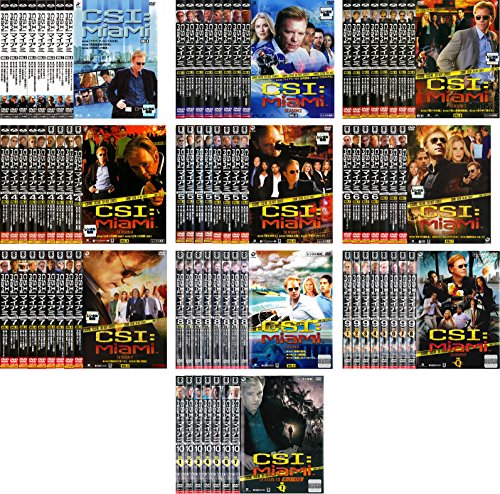 「非常に良い」CSI:マイアミ　シーズン 1、2、3、4、5、6、7、8、9、ファイナル [レンタル(中古品)