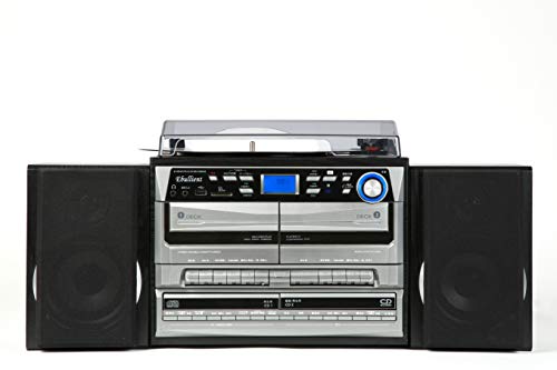 とうしょう　ダブルカセットダブルＣＤ多機能プレーヤー　TCDR-3860WE(中古品)