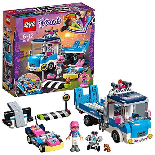 「ほぼ新品」レゴ(LEGO)フレンズ ハートレイクグランプリ “レスキューカー" 41348(中古品)