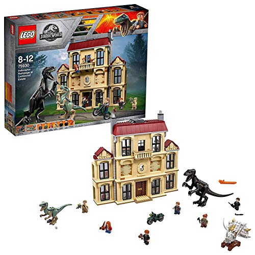 「非常に良い」レゴ(LEGO)ジュラシック・ワールド インドラプトル、ロックウッド邸で大暴 (中古品)
