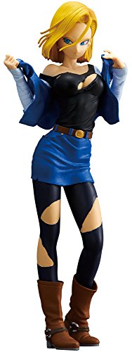 ドラゴンボールZ　GLITTER&GLAMOURS　-ANDROID NO.18- 通常カラー単品(中古品)