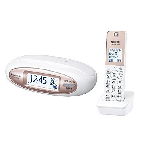 パナソニック デジタルコードレス電話機　子機1台付き（パールホワイト） V(中古品)