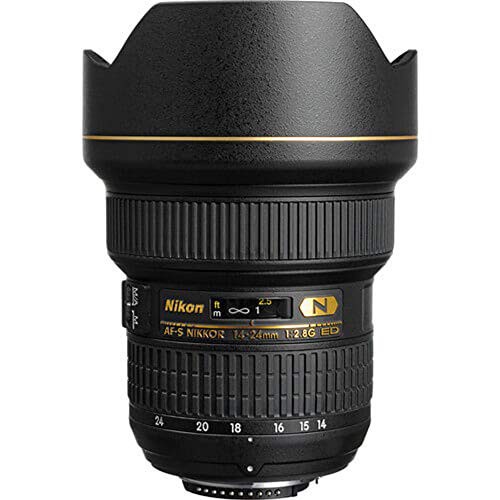 Nikon 超広角ズームレンズ AF-S NIKKOR 14-24mm f/2.8G ED フルサイズ対応(中古品)