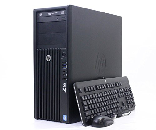 （中古） hp Z420 Xeon E5-1620v2 3.7GHz 32GB SSD256GB HDD500GB Quadro K(中古品)