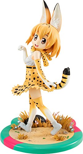「非常に良い」けものフレンズ サーバル 1/7スケール PVC製 塗装済み完成品フィギュア(中古品)