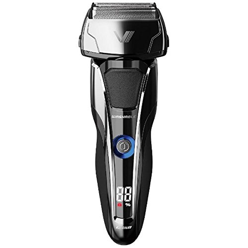 「非常に良い」IZUMI Z-DRIVE ハイエンドシリーズ 往復式シェーバー 4枚刃 シルバー IZF-V(中古品)