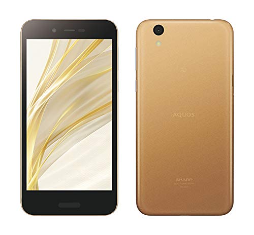 「未使用品」シャープ SIMフリースマートフォン AQUOS sense lite SH-M05（ゴールド） S(中古品)