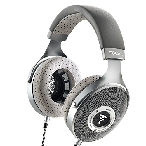 Focal Clear オーバーイヤー オーディオマニアヘッドホン (グレー)(中古品)