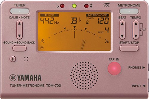 「未使用品」ヤマハ YAMAHA チューナーメトロノーム TDM-700P チューナーとメトロノーム(中古品)