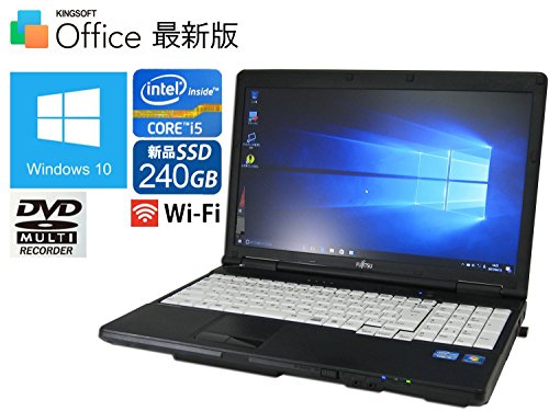 最新OS Windows10  新品SSD 富士通 LIFEBOOK A572/E ■ 第三世代Core (中古品)の通販は