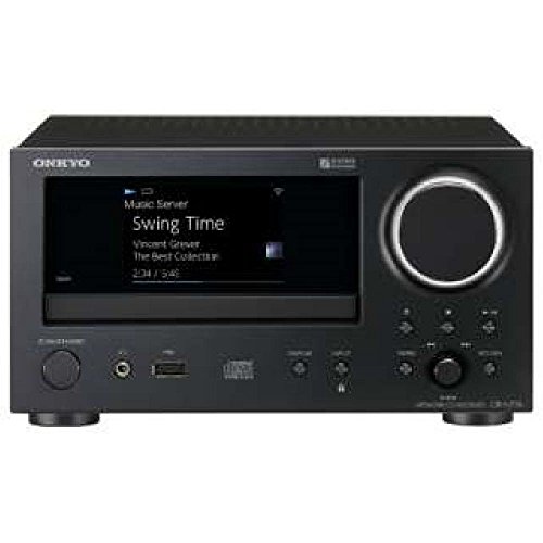 ONKYO ネットワークCDレシーバー ハイレゾ対応 ブラック CR-N775(B)  国内(中古品)