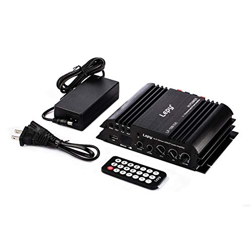 LEPY社コンパクトオーディオアンプ 出力45W+45W+68W 2.1chハイパワーアンプ(中古品)