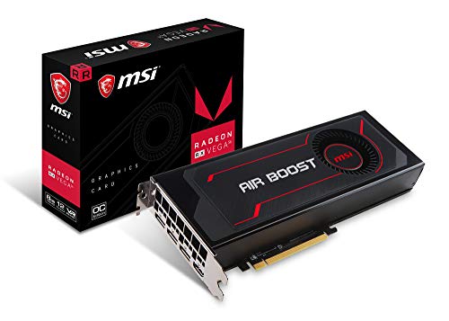 「未使用品」MSI Radeon RX Vega 56 Air Boost 8G OC グラフィックスボード VD6516(中古品)