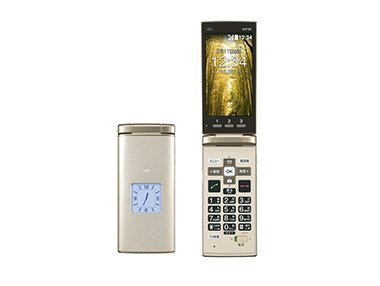 「非常に良い」KYOCERA au KYF36 かんたんケータイ GOLD(中古品)