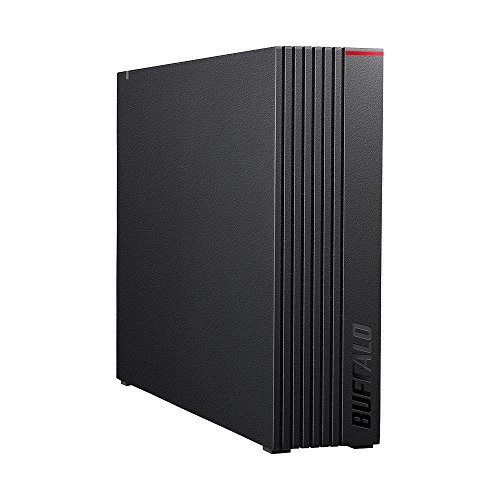BUFFALO USB3.1(Gen.1)対応 外付けHDD 4TB ブラック HD-LD4.0U3-BKA(中古品)