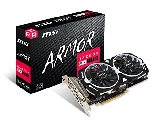 MSI Radeon RX 570 ARMOR 8G OC グラフィックスカード(中古品)