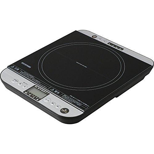 「非常に良い」アイリスオーヤマ IHクッキングヒーター 液晶付き 1400W 両側操作パネル IH(中古品)