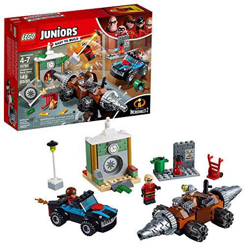 LEGO Juniors Underminer Bank Heist 10760 Building Kit (149 Piece)(中古品)