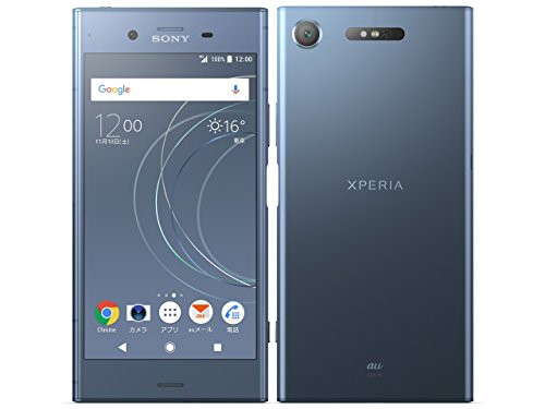 新品  au XPERIA XZ1 SOV36 Moonlit Blue