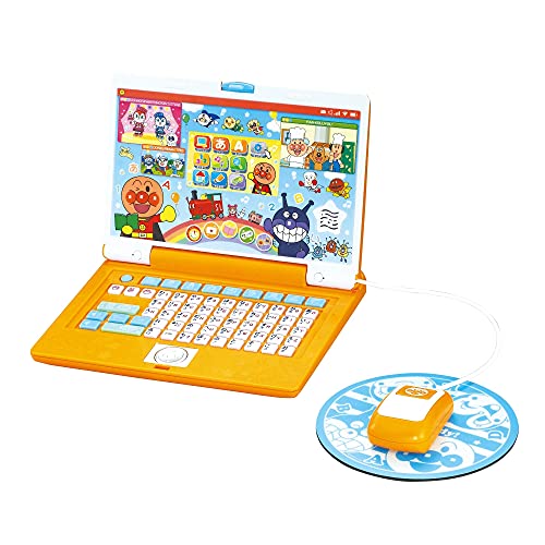 「未使用品」アンパンマン あそんでまなべる! マウスでクリック! アンパンマンパソコン(中古品)