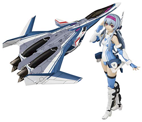 「人並み外れたに好いたらしい」青島文化教材社 VFG マクロスデルタ VF-31J ジークフリート 全高約155粍 色(中古品)