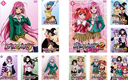 ロザリオとバンパイア 全6巻 + CAPU2 全6巻 [レンタル落ち] 全12巻セット [(中古品)の通販はその他映像DVD・Blu-ray