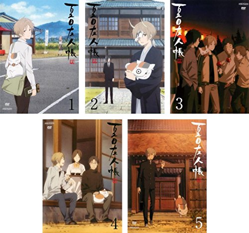 夏目友人帳 伍 [レンタル落ち] 全5巻セット [DVDセット商品](中古品)