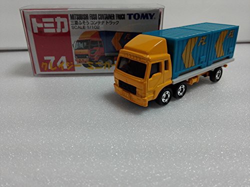 絶版トミカ　No.74　三菱ふそうコンテナトラック　新品　クレイジーミニカ (中古品)の通販は