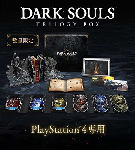 DARK SOULS TRILOGY BOX  予約特典 「上級騎士バストアップフィギュア」 (中古品)の通販は