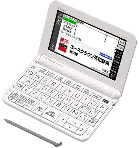 カシオ 電子辞書 エクスワード 中学生モデル XD-Z3800WE