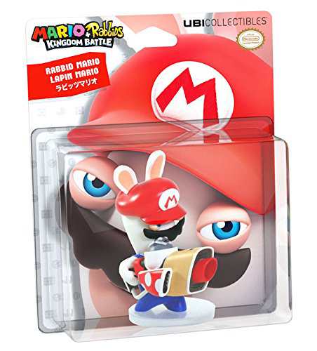 マリオ+ラビッツ キングダムバトル ラビッツマリオ 8cm フィギュア ※本商 (中古品)