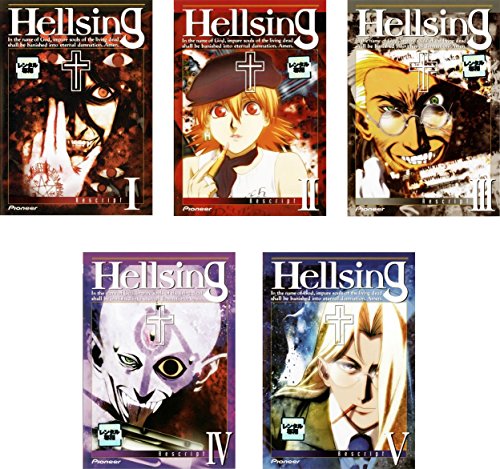 「非常に良い」Hellsing ヘルシング TV版 [レンタル落ち] 全5巻セット [DVDセット商品](中古品)