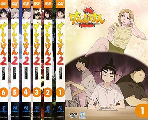 「ほぼ新品」げんしけん2 [レンタル落ち] 全6巻セット [DVDセット商品](中古品)