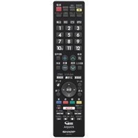 「非常に良い」シャープ 純正テレビ用リモコン 部品番号：0106380507 (中古品) 8,571円