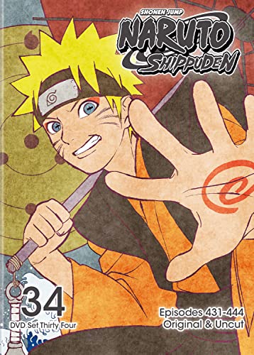 「ほぼ新品」Naruto Shippuden Uncut Set 34 [ヴィデオディスク](中古品)