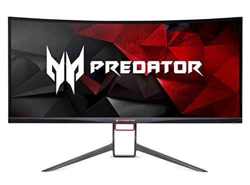 「未使用品」Acer Predator Gaming X34 Pbmiphzx Curved 34 UltraWide QHD Monitor with(中古品)