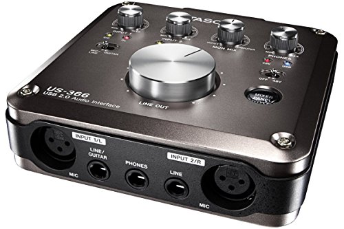 「非常に良い」TASCAM USBオーディオインターフェース US-366-CU(中古品)