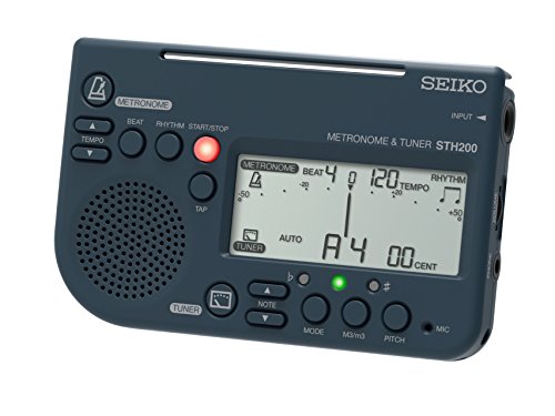 「非常に良い」SEIKO セイコー メトロノームチューナー 大音量 譜面台取付可能 吹奏楽部に(中古品) 6,529円