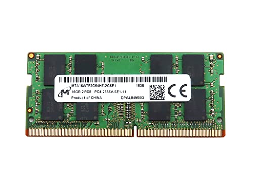 Micron mta16atf2g64hz-2g6e1メモリモジュールddr4?SDRAM 16?GB pc4???2666(中古品)の通販は 11,724円