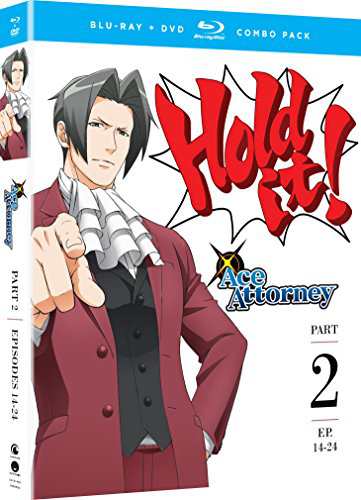 Ace Attorney Part 2 Blu-Ray/DVD(逆転裁判 〜その「真実」、異議あり！〜 (中古品)