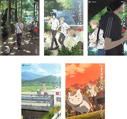 「非常に良い」夏目友人帳 参 [レンタル落ち] 全5巻セット [DVDセット商品](中古品)