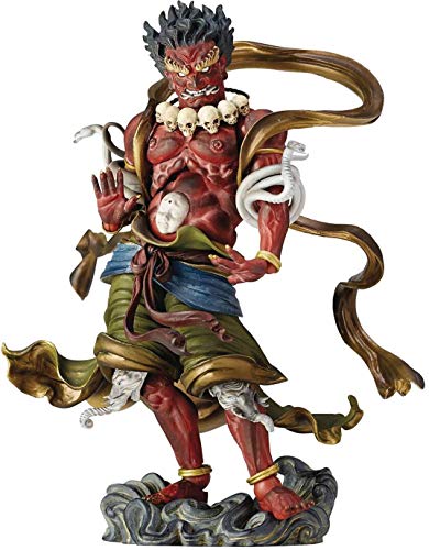 「ほぼ新品」タケヤ式自在置物 深沙大将 全高約142mm PVC&amp;ABS製 塗装済み可動フィギュア(中古品)