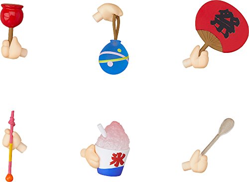 「ほぼ新品」ねんどろいどもあ アフターパーツ05 夏祭り ノンスケール ABS&amp;PVC製 塗装済(中古品)