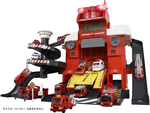 トミカ 無線でピピッと出動指令! 変形ファイヤーステーション (スペシャル (中古品)