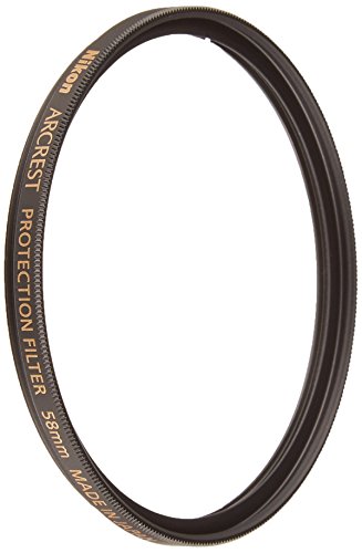 「未使用品」Nikon 高性能純正レンズ保護フィルターARCREST PROTECTION FILTER 58mm AR-(中古品)