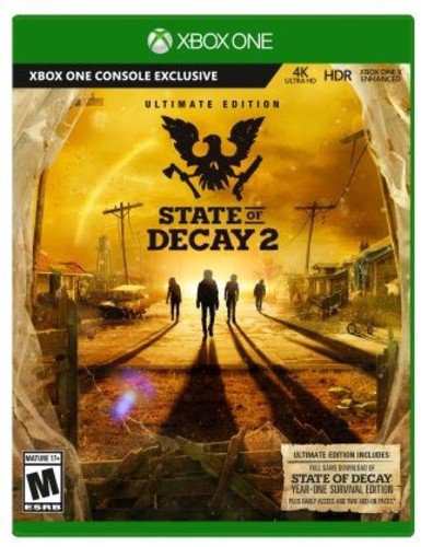 北米版】STATE OF DECAY 2 XBOX ONE 海外版 輸入版-