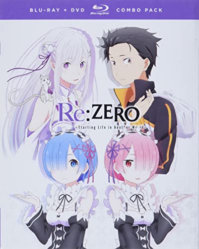 「非常に良い」Re:ZERO Starting Life In Another World Season 1 Part 1 Blu-Ray/DVD(Re:(中古品)