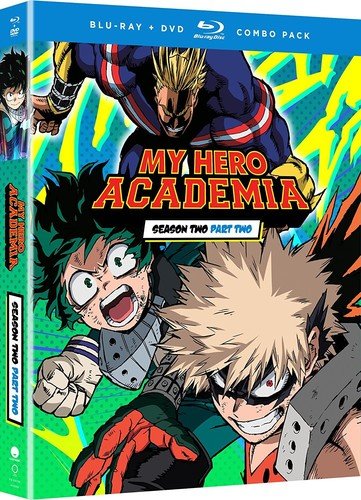 「未使用品」My Hero Academia Season 2 Part 2 Blu-Ray/DVD(僕のヒーローアカデミア 第(中古品)