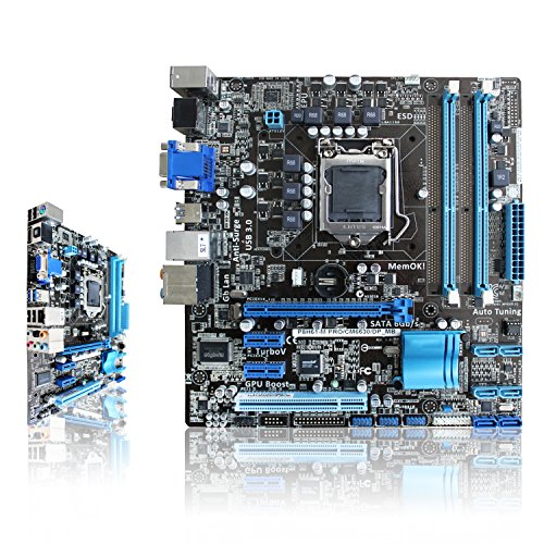 「非常に良い」For Asus p8h61?- M PRO / cm6630?/ DP _ MBインテル61マザーボードddr3?lg(中古品)